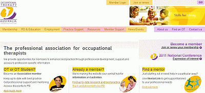 Occupational Therapy Australia Website